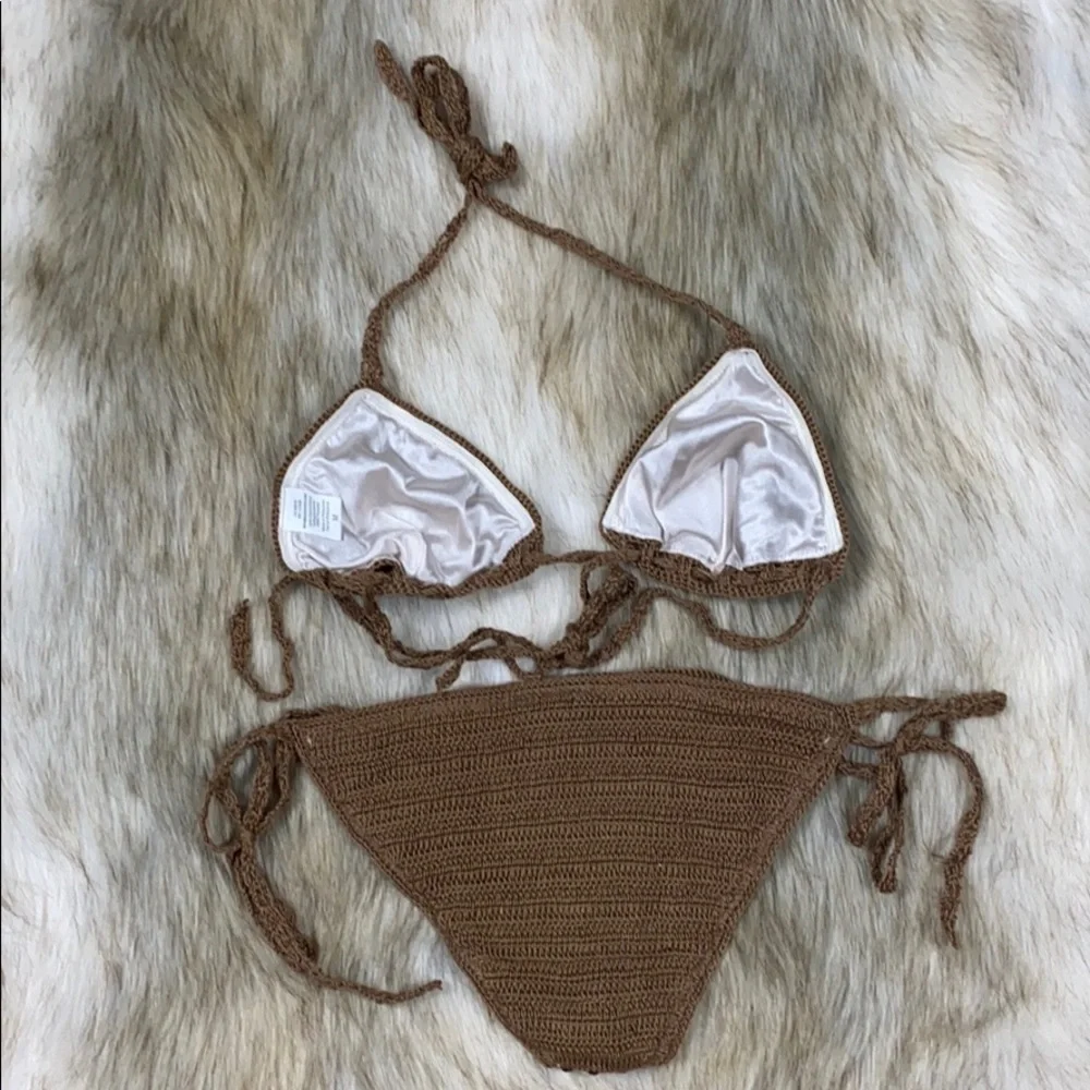 Anna Kosturova Sequin Embellishment Bikini, Medium - Picture 7 of 12